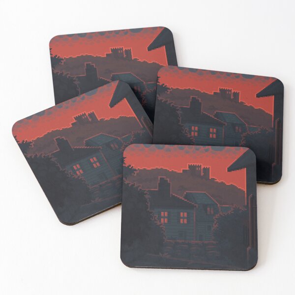 Item preview, Mammatus Clouds over the Old Town designed and sold by Tofu's Pixel Art Store.