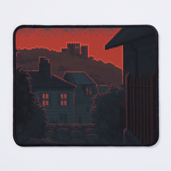 Item preview, Mammatus Clouds over the Old Town designed and sold by Tofu's Pixel Art Store.
