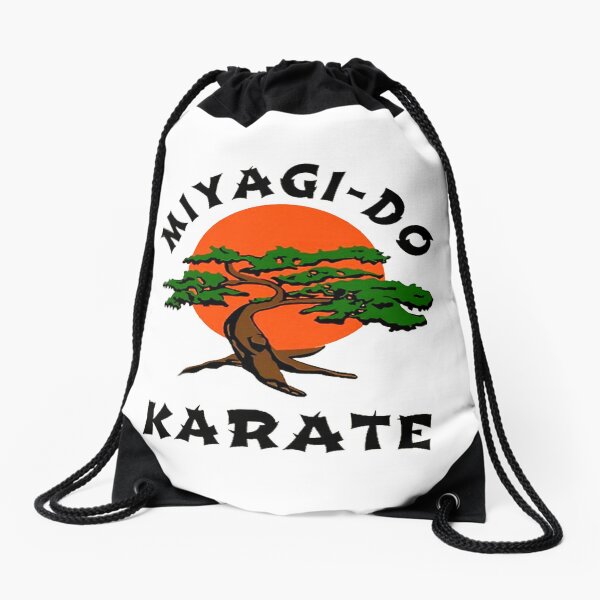 miyagi do karate Drawstring Bag