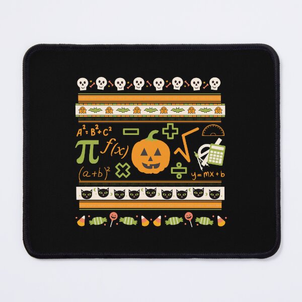 Item preview, Halloween Math Ugly Sweater - Math Lover Halloween, Math Halloween, Mathematics Halloween, Algebra Halloween, Math Teacher Halloween, Arithmetic Halloween designed and sold by jadedscientist.