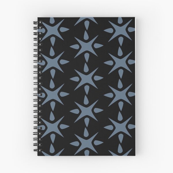 Item preview, Large Geometric abstract snowflake in grey designed and sold by AngelDawnDesign.