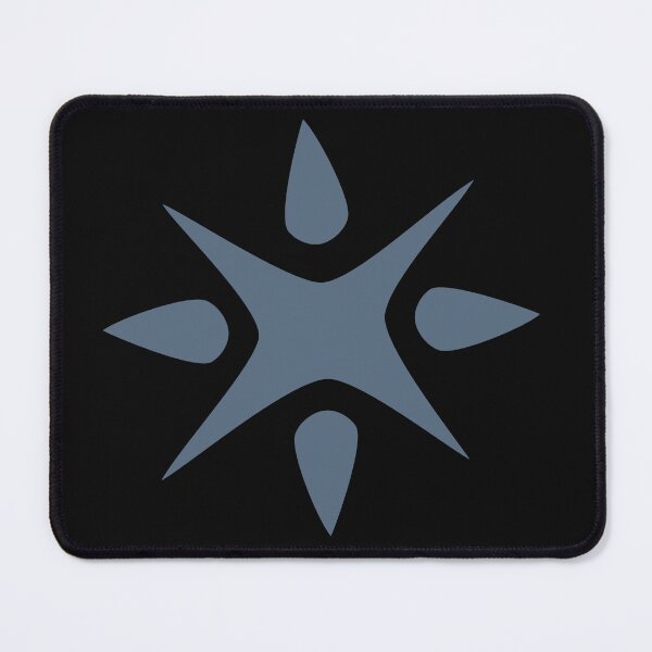 Item preview, Large Geometric abstract snowflake in grey designed and sold by AngelDawnDesign.