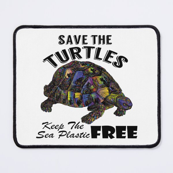 Item preview, Save the turtles keep the sea plastic free shirts, Save the turtles keep the sea plastic free masks, Save the turtles keep the sea plastic free stickers designed and sold by Poussyarts.