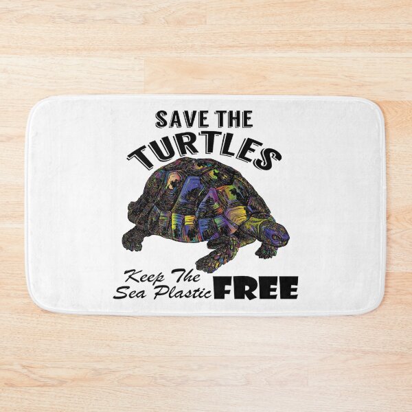Item preview,  Save the turtles keep the sea plastic free shirts, Save the turtles keep the sea plastic free masks, Save the turtles keep the sea plastic free stickers  designed and sold by Poussyarts.