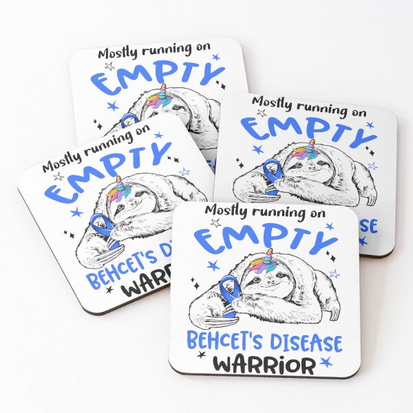 Item preview, Mostly running on Empty Behcet's Disease Warrior designed and sold by ElizabethS809.