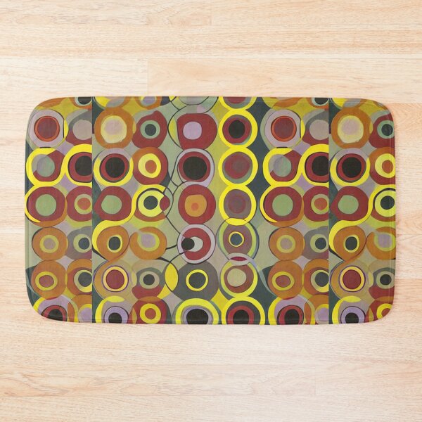 Item preview, Colorful circles pattern paint designed and sold by FineArtLoverr.