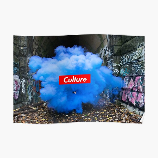 Box Logo Cross Poster Hypebeast Poster Graffiti Street Art Pop Culture Poster