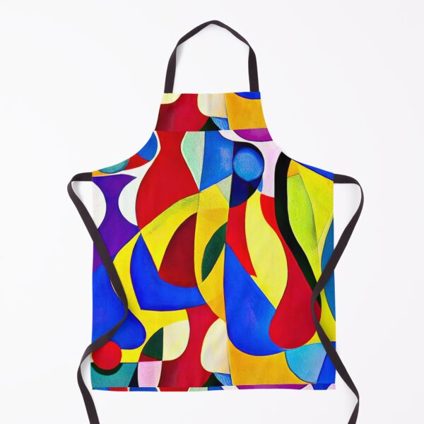 Item preview, Abstract shapes pattern paint designed and sold by FineArtLoverr.