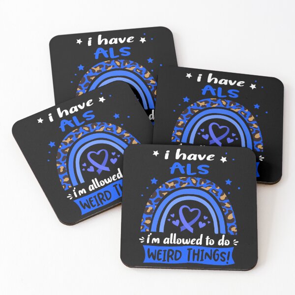 Item preview, ALS Awareness - I have ALS i am allowed to do Weird Things! designed and sold by KirstybShop.