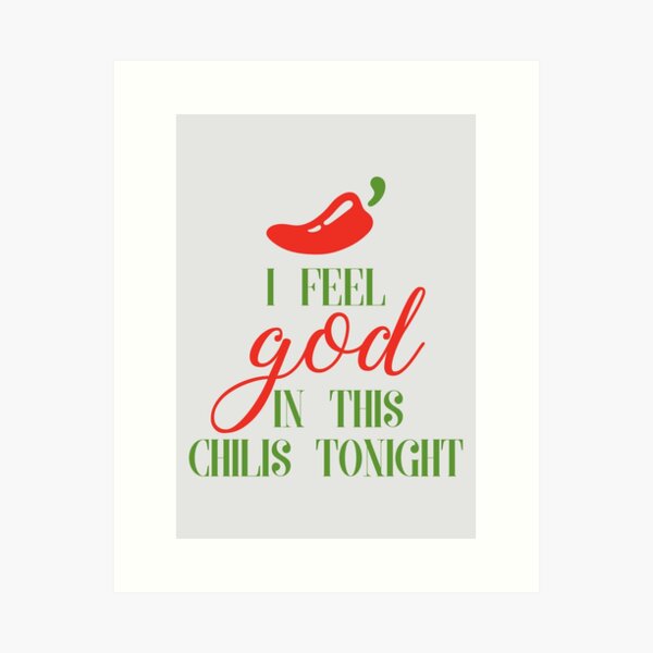 Item preview, The Office | Pam Beesly | I Feel God In this Chili's Tonight designed and sold by mawalie.