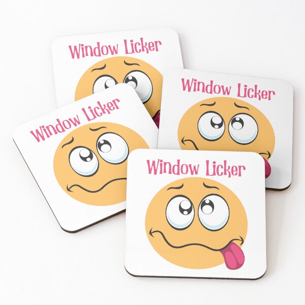 Item preview, Funny Window Licker Lips designed and sold by GarnersDesigns.