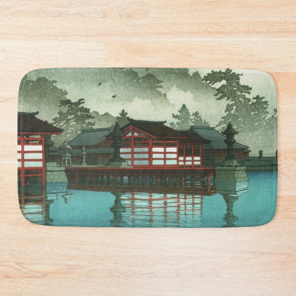 Item preview, Miyajima in the mist by Kawase Hasui designed and sold by Takeda-art.