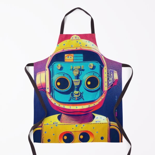 Artikelvorschau, Retro-Roboter-Spielzeug entworfen und verkauft von Studiowatermars.