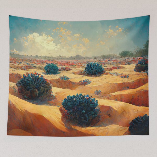 Item preview, Corals in the Desert 3 Abstract AI Generated Art designed and sold by MeAI-Art.
