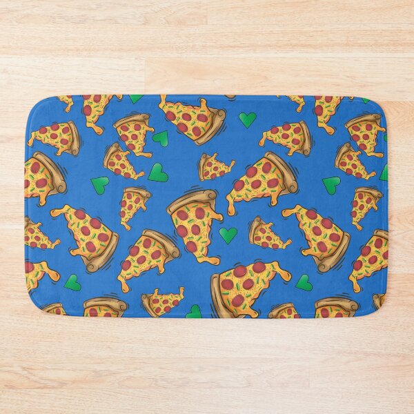 Item preview, Crazy Pizza Pattern designed and sold by Orla Cahill.