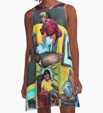 The Broken Foot Incident A-Line Dress