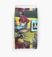 The Broken Foot Incident Duvet Cover
