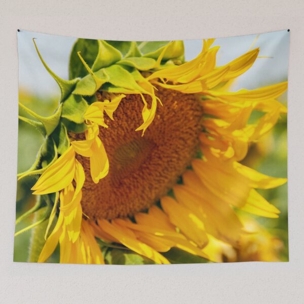 Item preview, Fluffy Yellow Sunflower With Ruffled Petals designed and sold by DEC02.