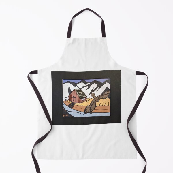 Item preview, Mountain Cabin Haiku (Original Papercut) designed and sold by Grace Feucht.