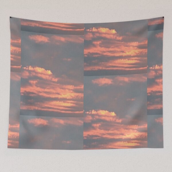 Item preview, Sunset reflection in the clouds designed and sold by Karine Dupras.