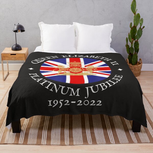 Item preview, QUEEN PLATINUM JUBILEE UK UNION JACK FLAG designed and sold by bagenajayib.