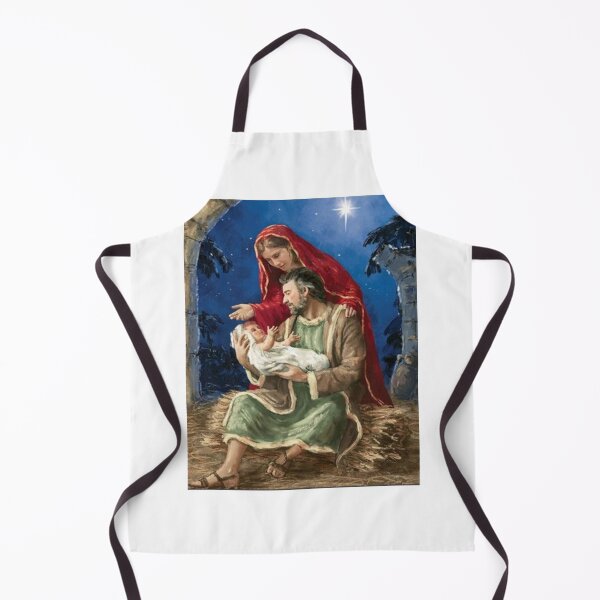 Item preview, Joseph Holding the Baby Jesus Witt Mother Mary designed and sold by Rowena Jones.