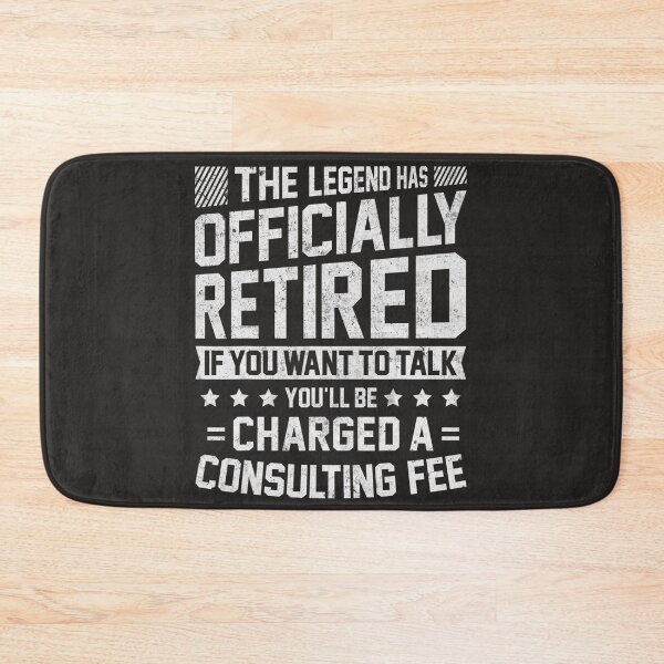 Item preview, The Legend Has Retired Men Officer Officially Retirements designed and sold by XimenaLawrence.