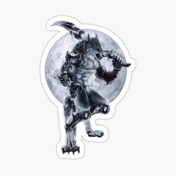 Lycan Knight Sticker