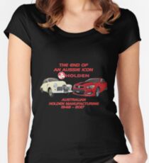 The End Of An Aussie Icon Women's Fitted Scoop T-Shirt