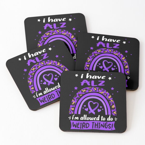 Item preview, ALZ Awareness - I have ALZ i am allowed to do Weird Things! designed and sold by KirstybShop.