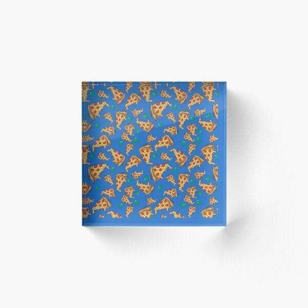 Item preview, Crazy Pizza Pattern designed and sold by Orla Cahill.
