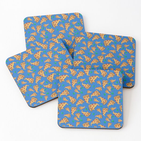 Item preview, Crazy Pizza Pattern designed and sold by Orla Cahill.