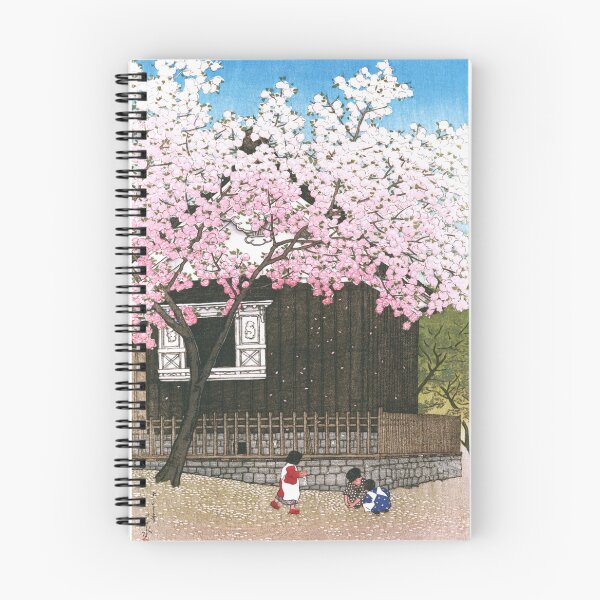 Item preview, Spring at Atago mountain by Kawase Hasui designed and sold by Takeda-art.