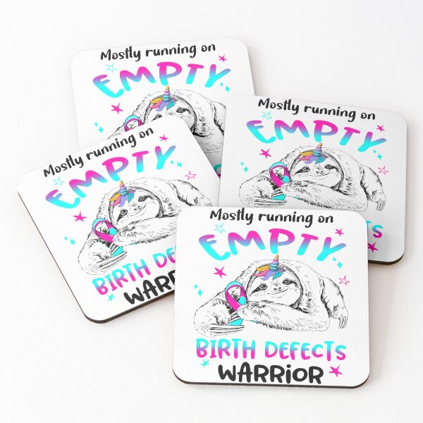Item preview, Mostly running on Empty Birth defects Warrior designed and sold by ElizabethS809.