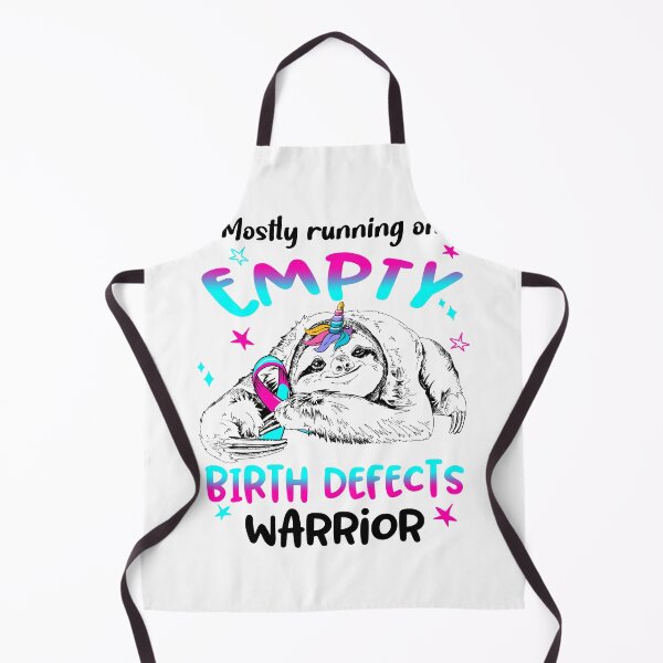 Item preview, Mostly running on Empty Birth defects Warrior designed and sold by ElizabethS809.