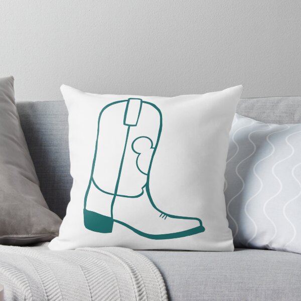 Item preview, Teal Preppy Cowboy Boot  designed and sold by meohmymagic.