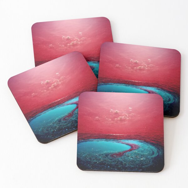 Item preview, Red Underwater AI Generated Art designed and sold by MeAI-Art.