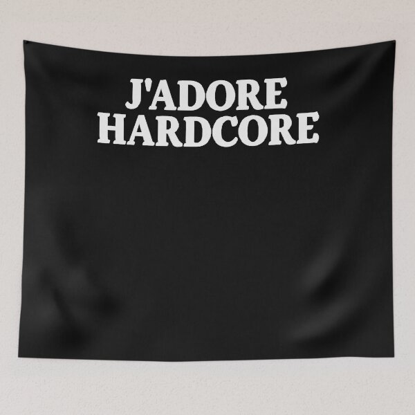 Item preview, I love hardcore Statement J ADORE HARDCORE  designed and sold by BrittneyClark00.