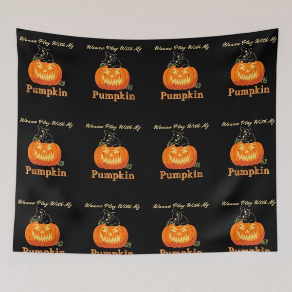 Item preview,  Wanna Play With My Pumpkin (The Stare) designed and sold by SimplyMe-Plus.