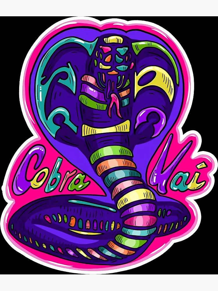 Seven Times Six Cobra Kai Men' Allover Cobra Logo Pattern Lounge