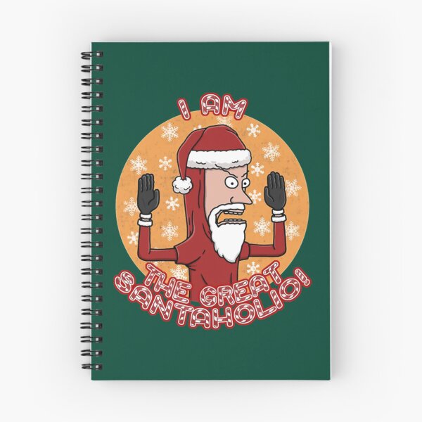 Item preview, I AM THE GREAT SANTAHOLIO Beavi.And Buttheads -   designed and sold by plastisol.
