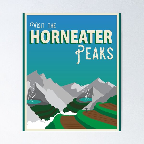 Item preview, Horneater Peaks Vintage Travel    designed and sold by FrankieTucker98.