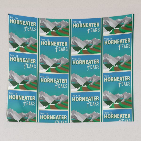Item preview, Horneater Peaks Vintage Travel    designed and sold by FrankieTucker98.