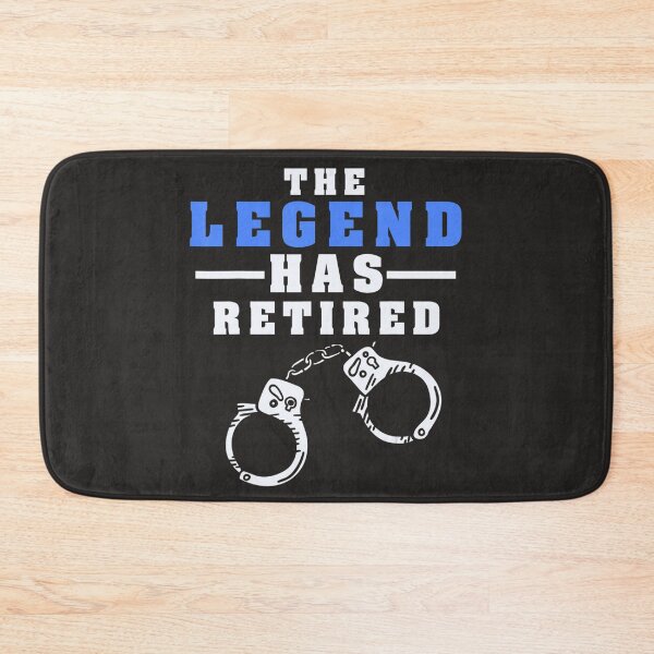 Item preview, The Legend Has Retired Retirement Cop Police Officer  designed and sold by XimenaLawrence.