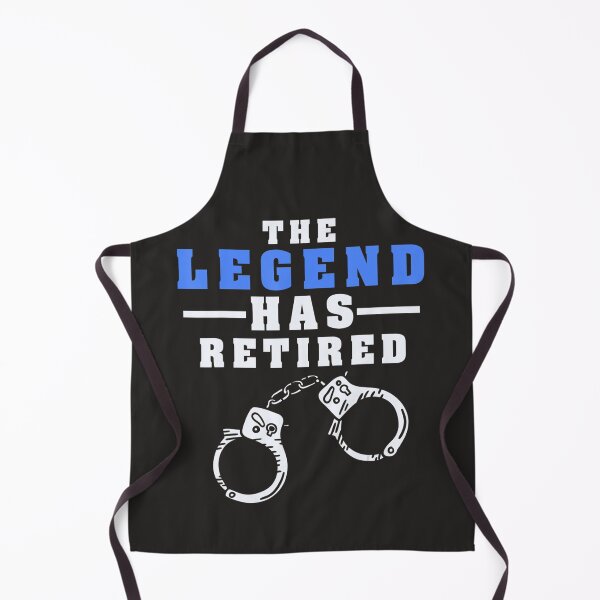 Item preview, The Legend Has Retired Retirement Cop Police Officer  designed and sold by XimenaLawrence.
