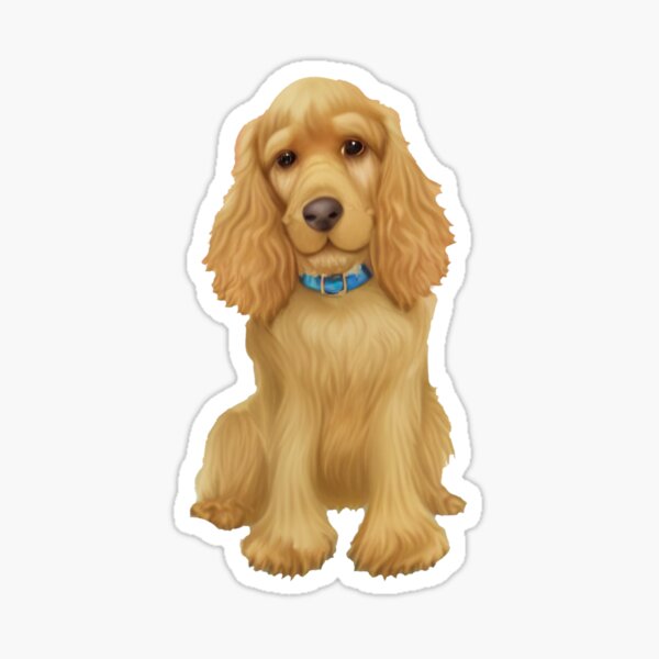 Cocker Spaniel Sticker