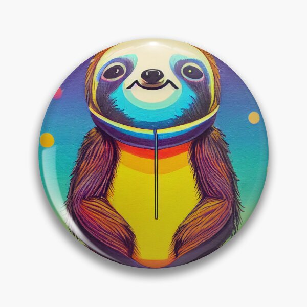 Item preview, Cutest sloth doing yoga designed and sold by Studiowatermars.