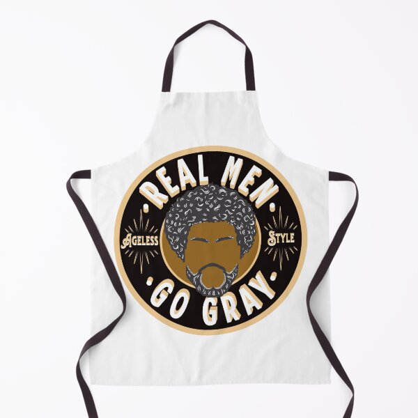 Item preview, Real Men Go Gray designed and sold by agelessfitfreak.