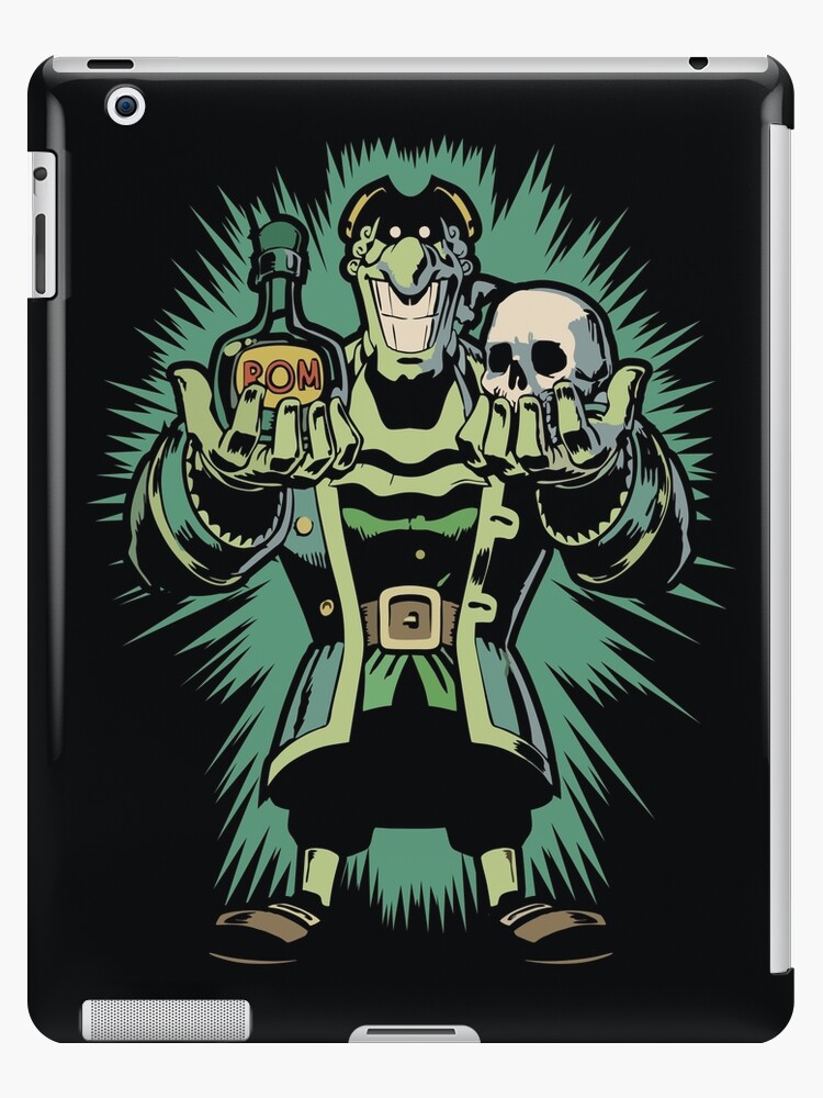 Dark Dr. Livesey - Rom and Death - Treasure Island Halloween | iPad Case &  Skin