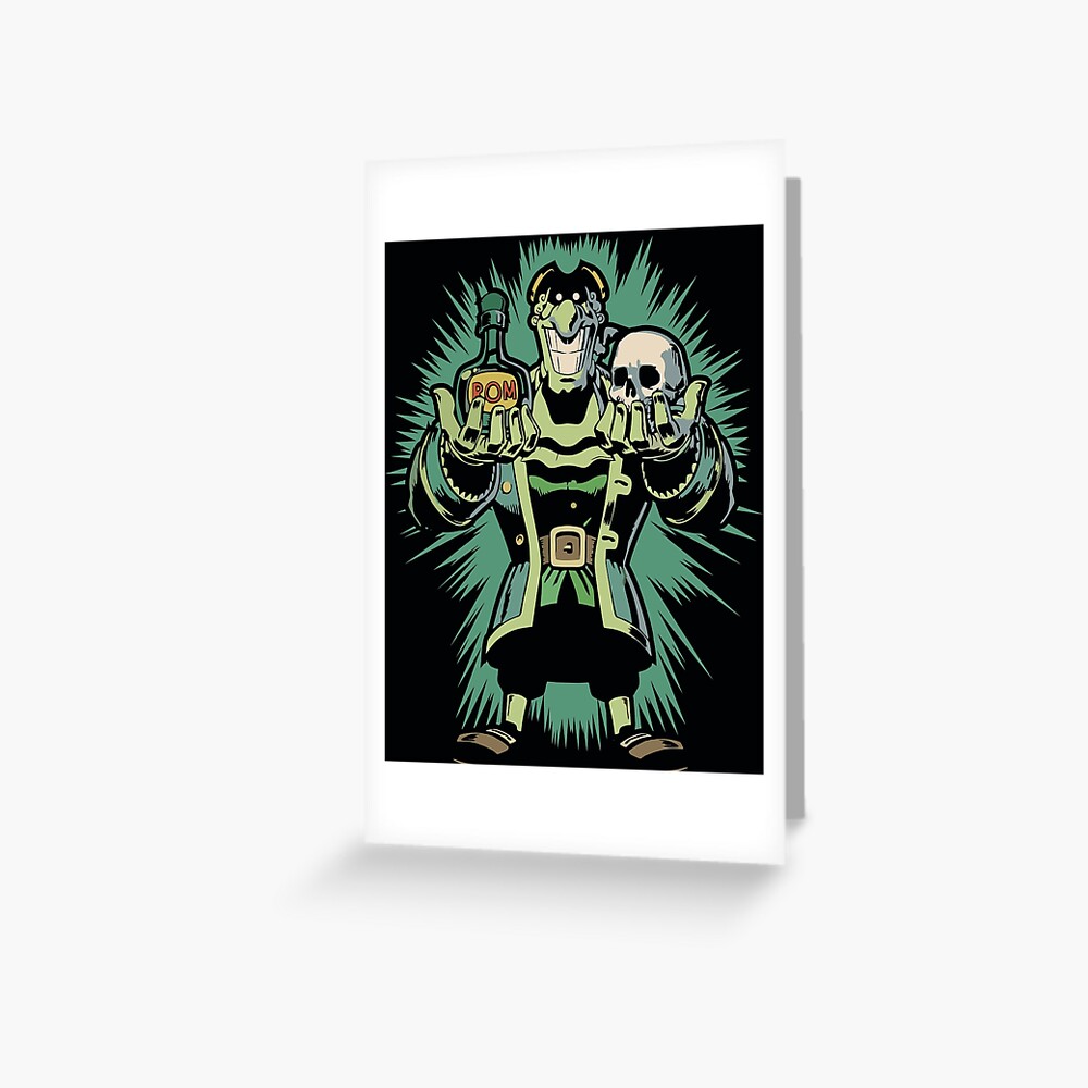 Dr Livesey Phonk Greeting Card by Lowgik